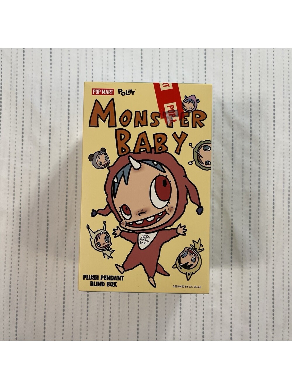 Pop Mart Polar Monster Baby Plush Pendent Blind Box New Authentic From Popmart